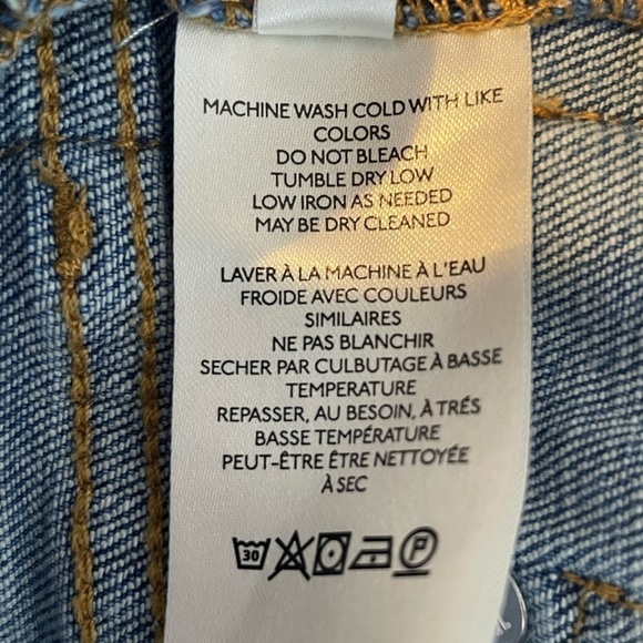 Pilcro jeans mid-rise slim boyfriend side stripe 26 - Picture 8 of 9